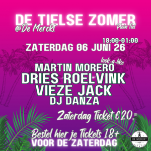 Zaterdag Ticket - Tielse zomer 2026
