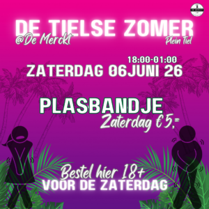 Plasbandje Zaterdag - Tielse zomer 2026