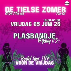 Plasbandje Vrijdag - Tielse zomer 2026